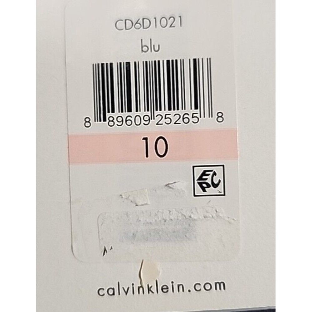 NEW Calvin Klein Sideburst Sheath Dress Blue Womens 10 "Free Shipping" - Picture 7 of 13